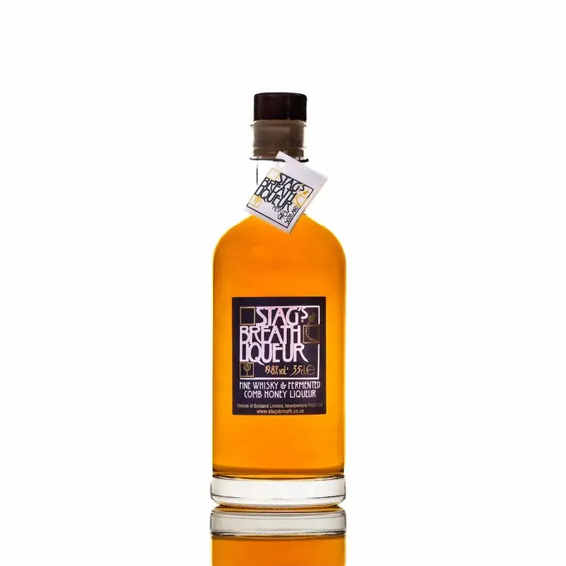 Bottle of Stags Breath Honey Whisky Liqueur