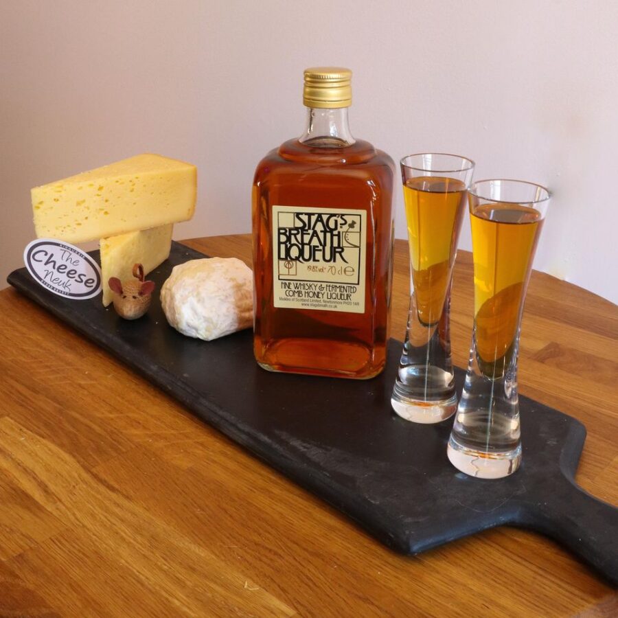 Cheese & W̶i̶n̶e̶ Stag’s Breath Liqueur – Stag's Breath