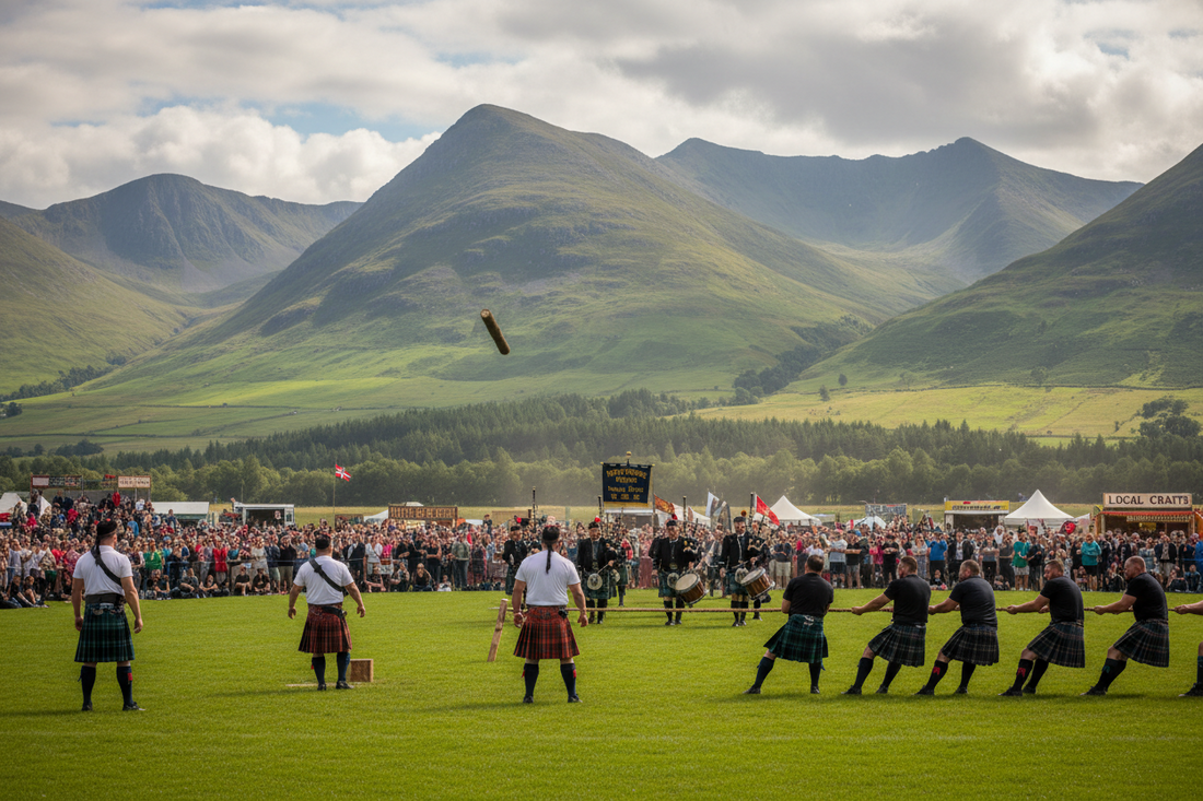 Stag's Breath at the Newtonmore Highland Games